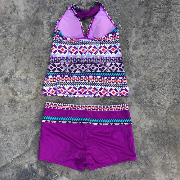 Athleta Swimsuit 2pc Top S Bottom M - Picture 2 of 7